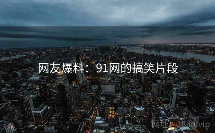 网友爆料：91网的搞笑片段