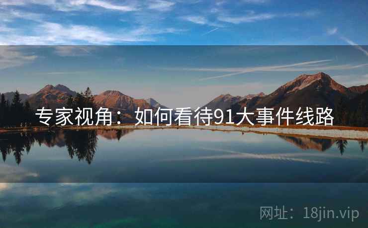 专家视角:如何看待91大事件线路 专家视角:如何看待91大事件线路